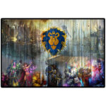 ماوس پد مخصوص بازی World of Warcraft مدل PH-13201