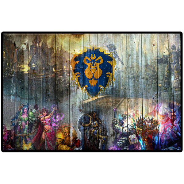 ماوس پد مخصوص بازی World of Warcraft مدل PH-13201