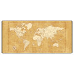 ماوس پد گیمینگ طرح World Map سایز 40*90 CM