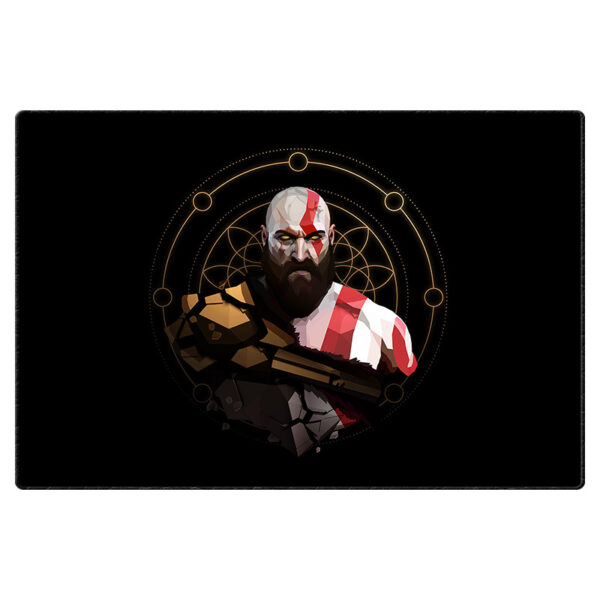 ماوس پد گیمینگ طرح Kratos سایز 24*37 CM