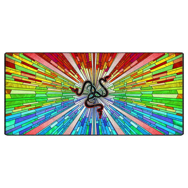 ماوس پد گیمینگ طرح RAZER سایز 40*90 CM
