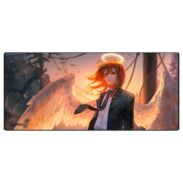 ماوس پد گیمینگ طرح Angel Devil سایز 30*70 CM