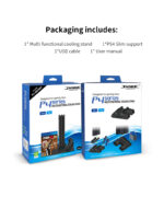 استند فن و شارژر دابی مخصوص PS4 مدل TP4-882 - Image 9
