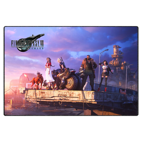 ماوس پد گیمینگ طرح Final Fantasy VII سایز 24*37 CM