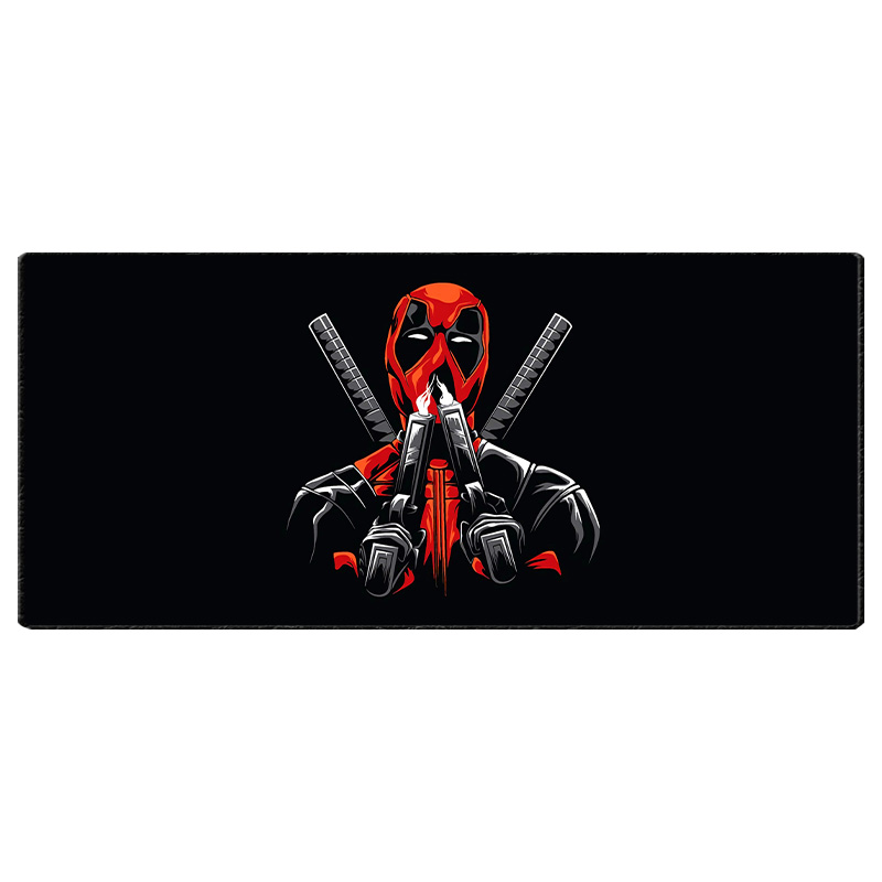 17-2-1.jpg ماوس پد گیمینگ طرح Deadpool سایز 30*70 CM - Image 1