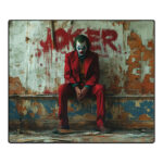 ماوس پد گیمینگ طرح JOKER سایز 35*42 CM