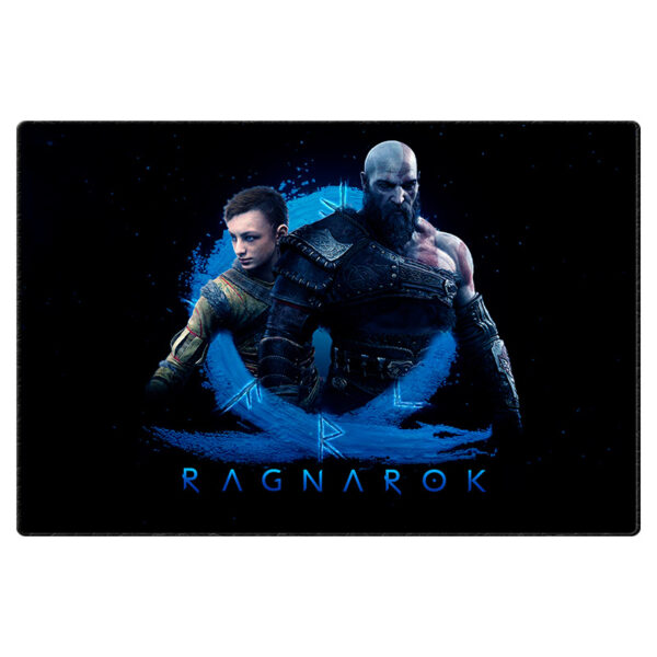 ماوس پد گیمینگ طرح God Of War Ragnarok سایز 24*37 CM