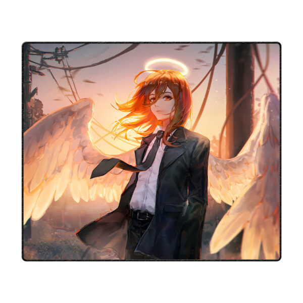 ماوس پد گیمینگ طرح Angel Devil سایز 20*24 CM