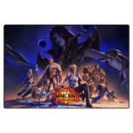 ماوس پد گیمینگ طرح World of Warcraft سایز 24*37 CM