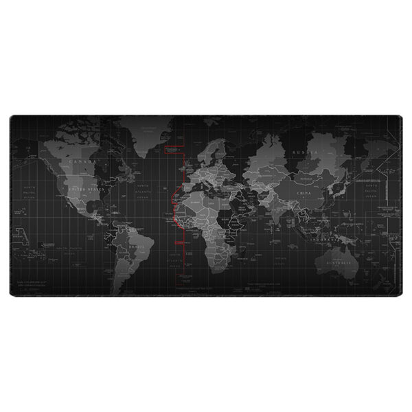 ماوس پد گیمینگ طرح World MAP سایز 90*40 CM
