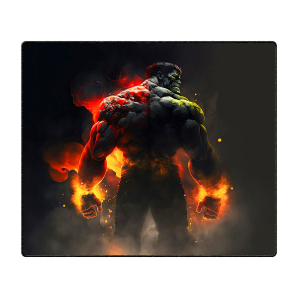 ماوس پد گیمینگ طرح Hulk سایز 20*24 CM