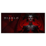 ماوس پد گیمینگ طرح Diablo 4 سایز 90*40 CM