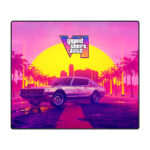 ماوس پد گیمینگ طرح GTA Vi سایز 20*24 CM