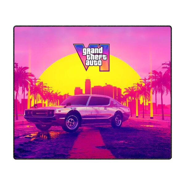 ماوس پد گیمینگ طرح GTA Vi سایز 20*24 CM