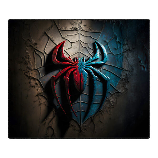 ماوس پد گیمینگ طرح Spider سایز 35*42 CM