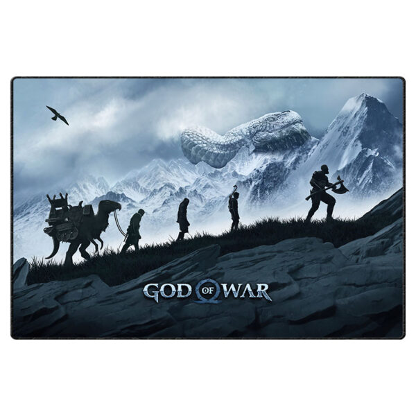 ماوس پد گیمینگ طرح God Of War سایز 24*37 CM