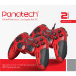 دسته بازی دوبل شوکدار حرفه ای Panatech مدل G501 مشکی - Image 2