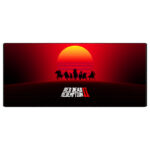 ماوس پد گیمینگ طرح Red Dead Redemption 2 سایز 30*70 CM