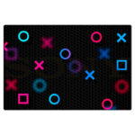 ماوس پد گیمینگ طرح Playstation Buttons سایز 24*37 CM