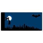 ماوس پد گیمینگ طرح batman سایز 30*70 CM