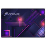 ماوس پد گیمینگ طرح Corsair سایز 24*37 CM