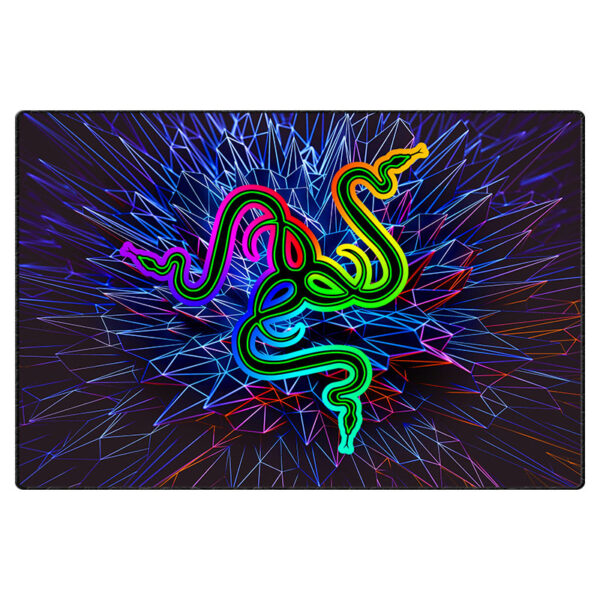 ماوس پد گیمینگ طرح Razer سایز 24*37 CM