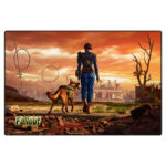 ماوس پد گیمینگ طرح Fallout سایز 24*37 CM