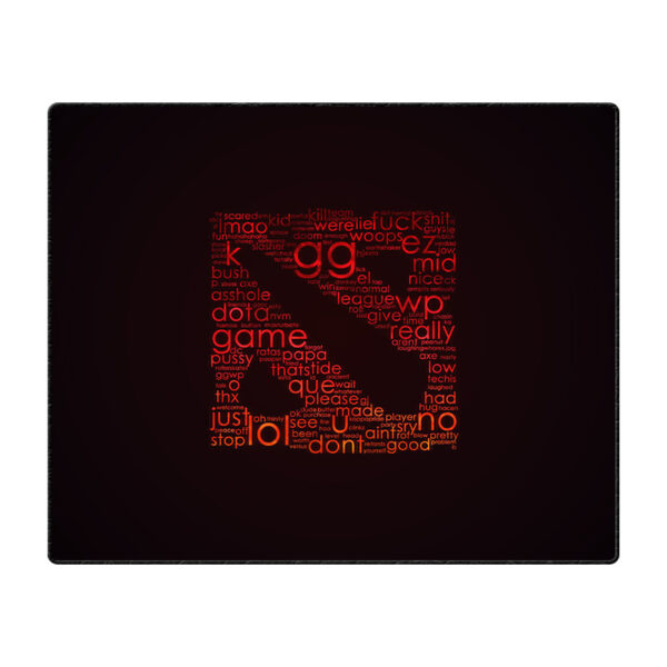 ماوس پد گیمینگ طرح DOTA 2 سایز 20*24 CM