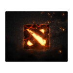 ماوس پد گیمینگ طرح DOTA 2 سایز 20*24 CM