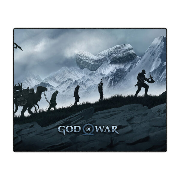 ماوس پد گیمینگ طرح God Of War سایز 20*24 CM