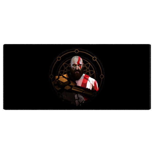 ماوس پد گیمینگ طرح Kratos سایز 30*70 CM