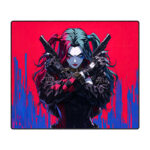 ماوس پد گیمینگ طرح Harley Quinn سایز 20*24 CM