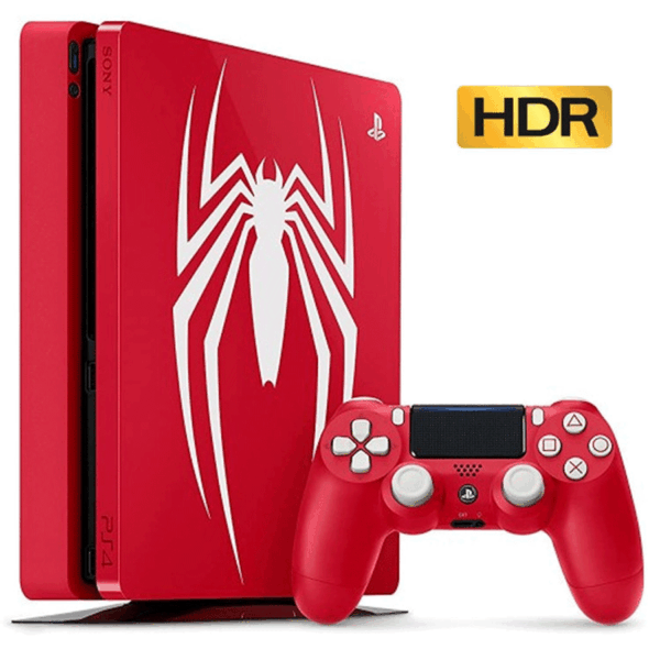 کنسول بازی PS4 Slim ظرفیت 1 ترابایت | باندل Spiderman | گارانتی | پلمپ آکبند