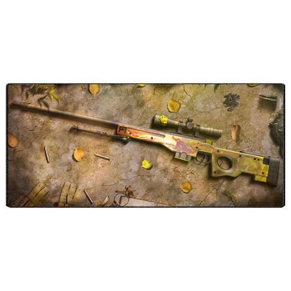 ماوس پد گیمینگ طرح Counter Strike 2 سایز 30*70 CM
