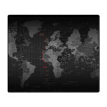 ماوس پد گیمینگ طرح World Map سایز 20*24 CM