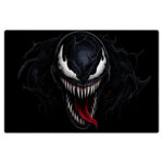 ماوس پد گیمینگ طرح Venom سایز 24*37 CM