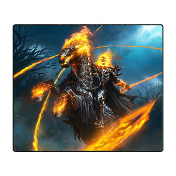 ماوس پد گیمینگ طرح Ghost Rider سایز 20*24 CM