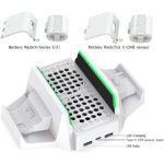 پایه خنک کننده و شارژر دابی مدل 0663 همراه باتری مناسب XBOX Series S - Image 18