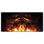 ماوس پد گیمینگ طرح Diablo Immortal سایز 40*90 CM