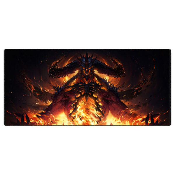 ماوس پد گیمینگ طرح Diablo Immortal سایز 40*90 CM