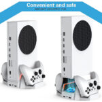 پایه خنک کننده و شارژر دابی مدل 0663 همراه باتری مناسب XBOX Series S - Image 7