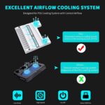 پایه خنک کننده و شارژر دابی مدل TP5-0593 Multifunctional Cooling Stand مخصوص پلی استیشن 5 - Image 4