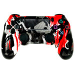 دسته PS4 طرح Blade Carbon برد اصلی