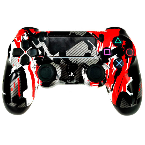 دسته PS4 طرح Blade Carbon برد اصلی
