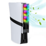 فن خنک کننده JYS-P522 RGB مخصوص PS5 Slim/Pro - Image 2