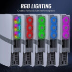 فن خنک کننده JYS-P522 RGB مخصوص PS5 Slim/Pro - Image 7