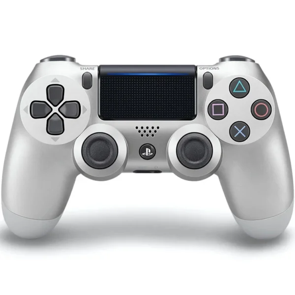 دسته PS4 نقرهای
