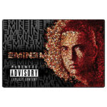 ماوس پد گیمینگ طرح Eminem سایز 24*37 CM