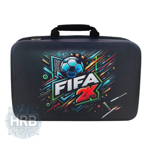 کیف کنسول PS5 Slim طرح FIFA 2K - سه کاره