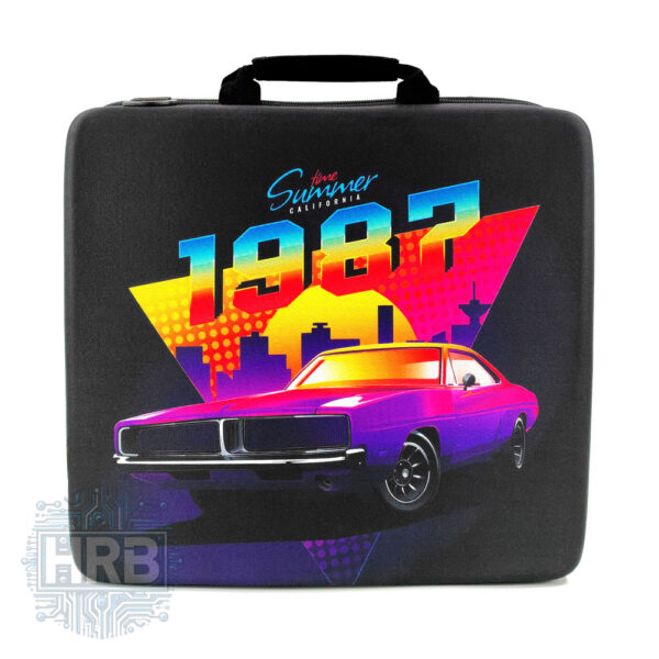 کیف کنسول PS4 طرح California 1987 - چهار کاره